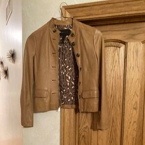 Leather jacket